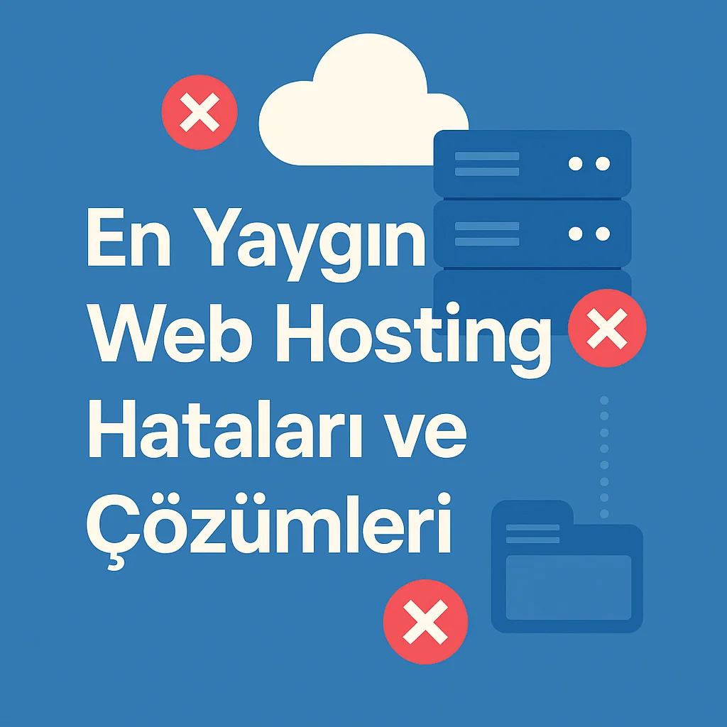 En Yaygın Web Hosting Hataları ve Çözümleri