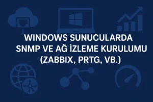 Windows Sunucularda SNMP ve Ağ İzleme Kurulumu