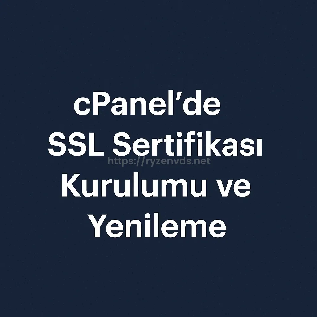cPanel E-posta Gönderimi Engellendi (SMTP Error 550) Çözümü